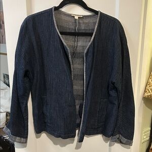 Eileen Fisher Blue Cardigan